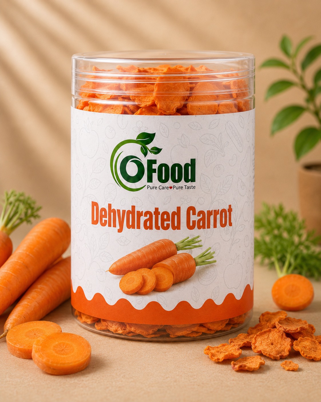 Dehydrated Carrot